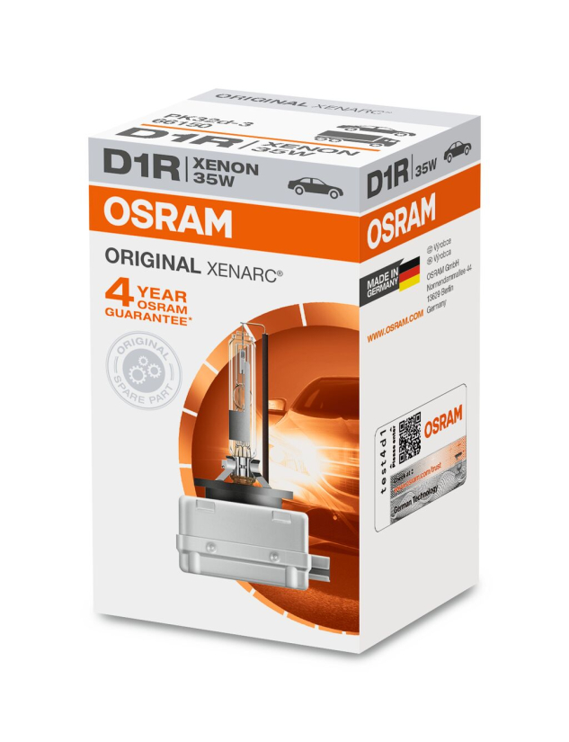 OSRAM XENARC ORIGINAL XENON POLTTIMO D1R  35W PK32D-3 66150