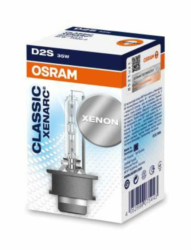 OSRAM D2S XENARC CLASSIC 66240CLC