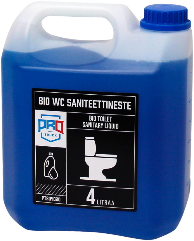 PROTRUCK BIO WC SANITEETTINESTE 4L PT804020