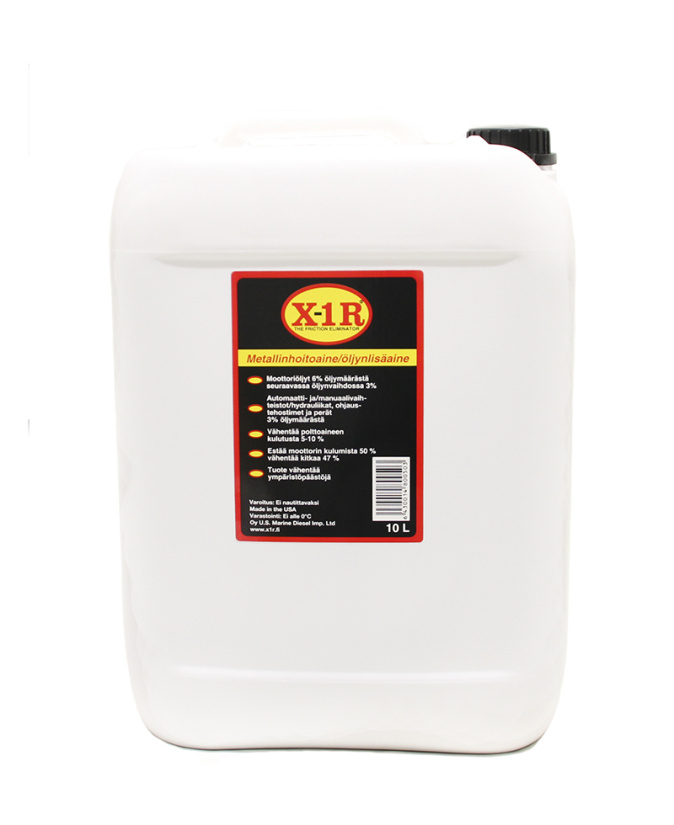 X-1R METALLINHOITOAINE / ÖLJYN LISÄAINE, 10L T802104