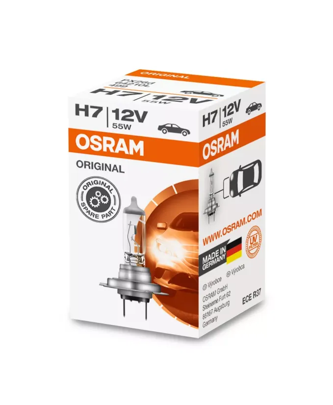 OSRAM POLTTIMO H7 LONGLIVE 55W 12V PX26D 64210L