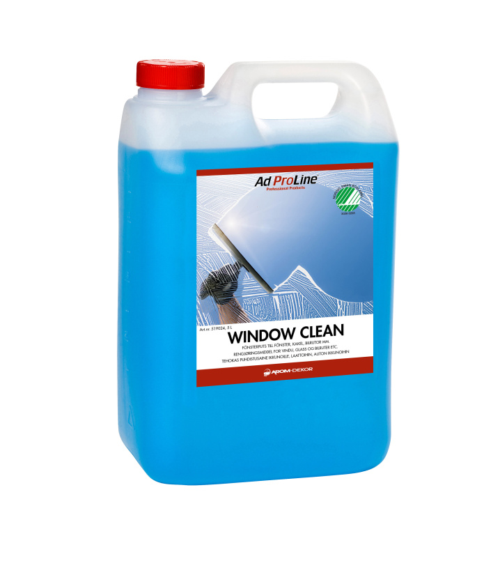 ADPROLINE® WINDOW CLEAN IKKUNANPUHDISTUSAINE 5L 519024