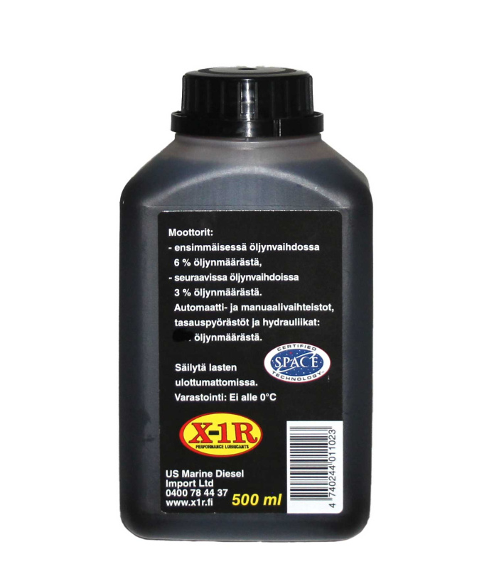X-1R METALLINHOITOAINE / ÖLJYN LISÄAINE, 500ML T802100