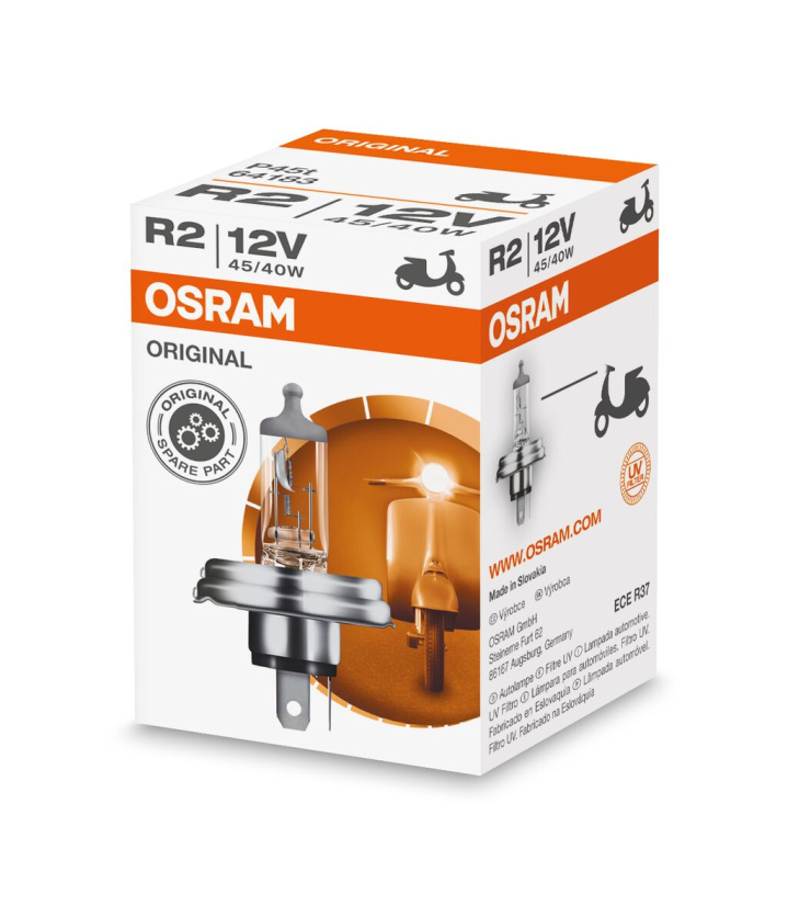 OSRAM R2 45/40W 12V P45T 64183