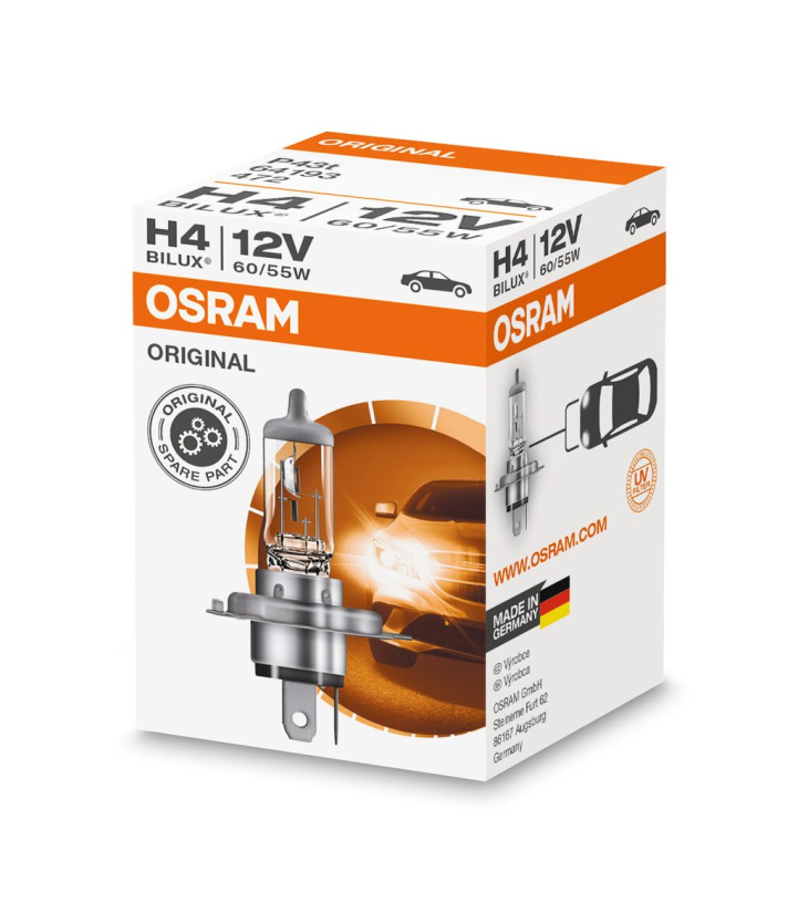 OSRAM POLTTIMO H4 60/55W 12V P43T 64193