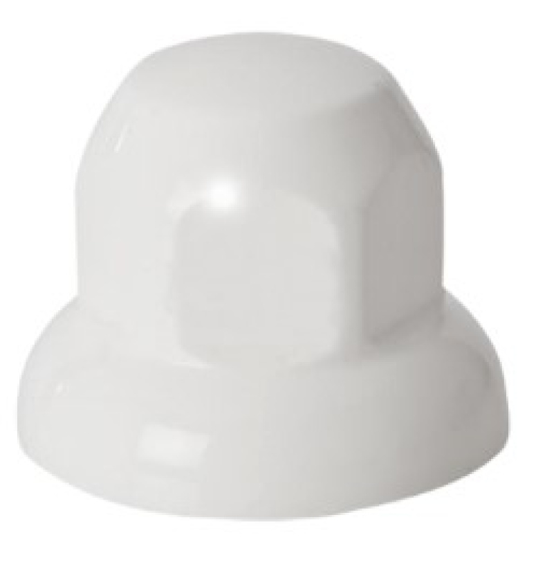 MUTTERINSUOJUS VALKOINEN 20KPL 33MM MUOVIA, 45MM KORKEA T847606