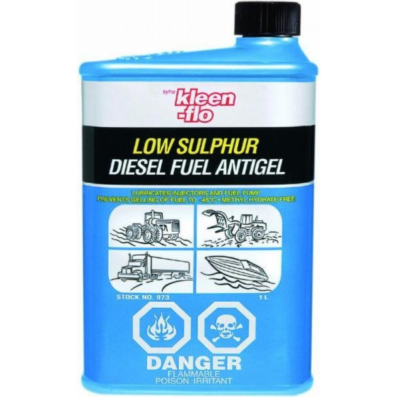 DIESELIN JÄÄNESTO TIIVISTE KLEEN-FLO 1L (1L=500L) RV-ANTIGEL1L