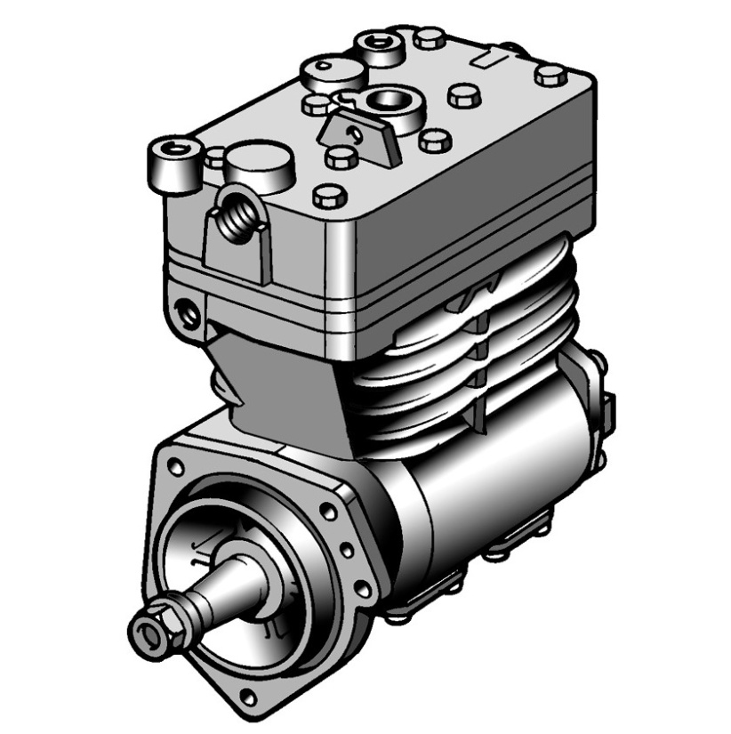 KNORR KOMPRESSORI VOLVO L-A -VAIHTO-OSA- KB-K001268X00