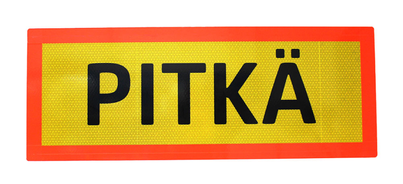 HCT KILPI - PITKÄ, HEIJASTAVA ALUM. 900X340MM T837108