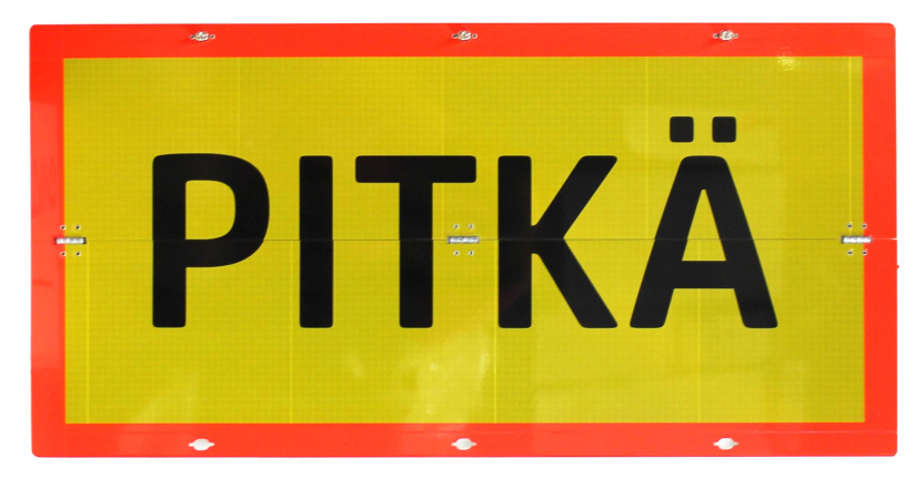 HCT KILPI - PITKÄ, HEIJASTAVA ALUM. ALAS TAITTUVA 1000X500MM T837102