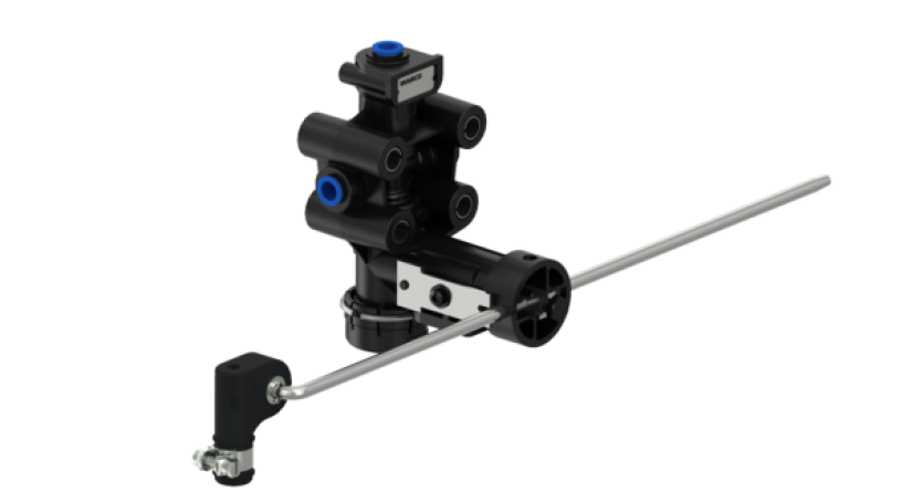 WABCO ILMAJOUSIVENTTIILI PV, KIINTEÄT 8MM PAINEILMALIITTIMET!!! 4640065000