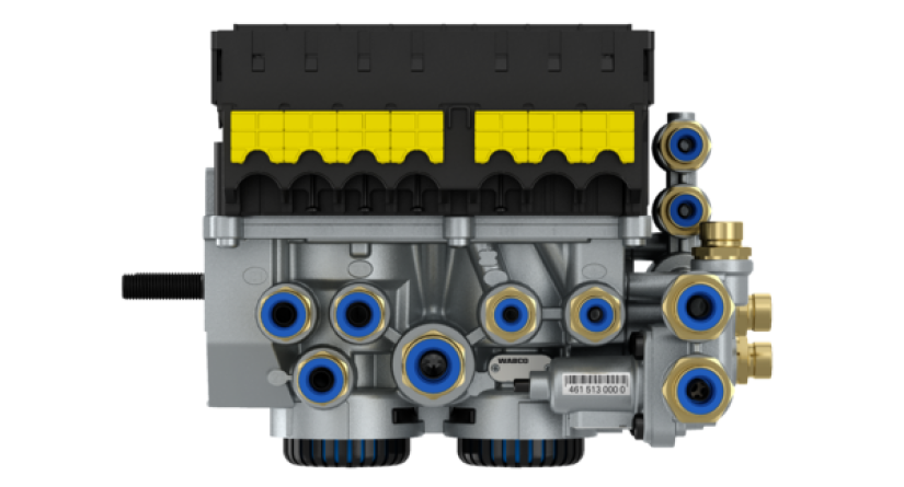 WABCO EBS E-MODULAATTORI (24V) 4S3M, PEM:LLÄ, ECAS-TOIMINNOLLA 4801020630