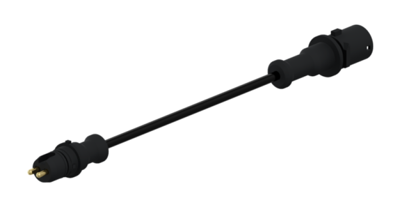 WABCO TUNNISTIMEN JATKOJOHTO 5,08M PISTOKKEELLA 4497120510