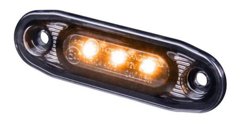 SLD DARK KNIGHT ULTRA SLIM LYHYT ÄÄRIVALO KIRKAS/SAVULINS KELTAI 810027