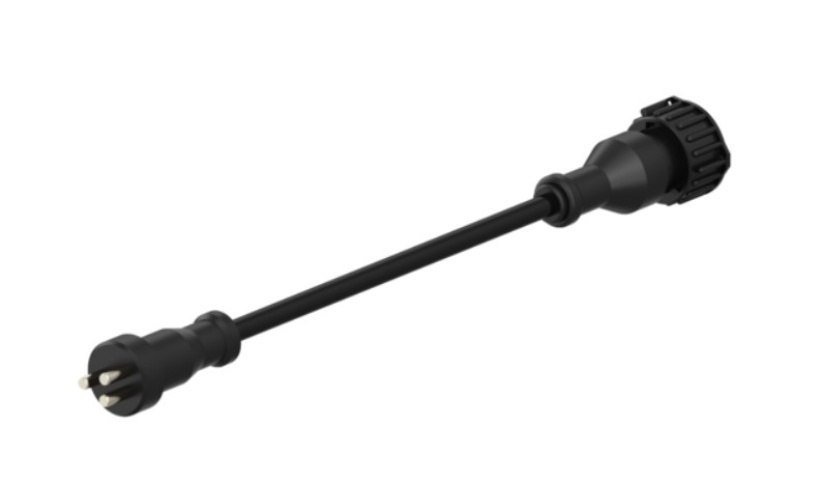 ABS ADAPTERIJOHTO DIN-BAYONET - M24X1MM 8946011322