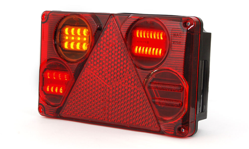LED-TAKAVALO VASEN PV 232X142X59 5-TOIM TAKA/JARRU/VILKKU/SUMU/R PT871111
