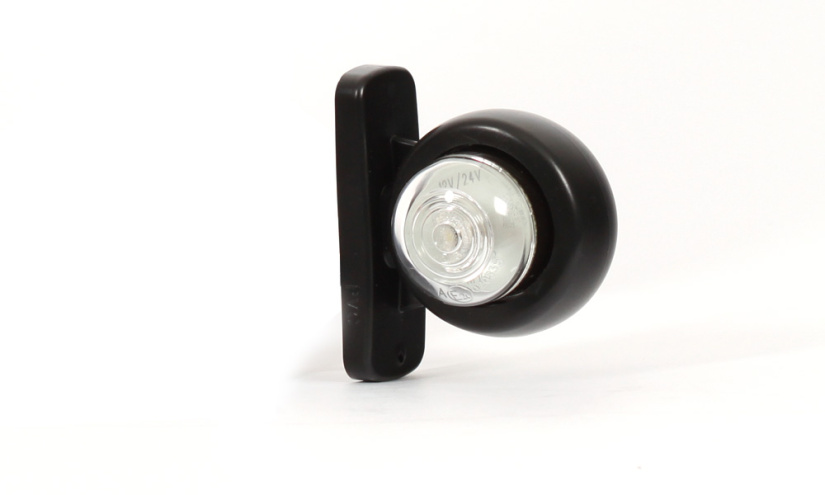 LED-KUMIVARSIVALO VAS/OIK L60MM PUNAINEN/VALKOINEN EYEBALL 12-24 PT872212