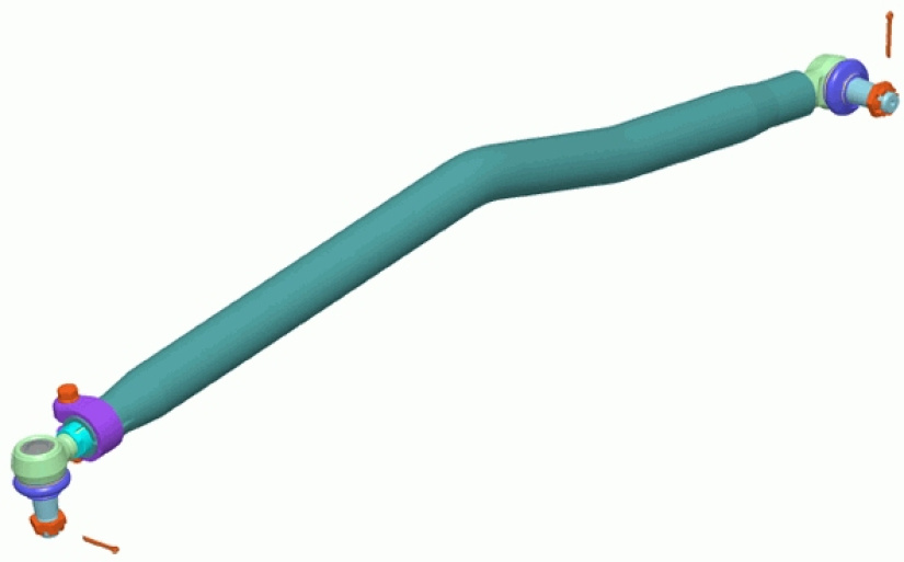 LEMFÖRDER VETOTANKO L1272MM SC LA KAUKOLIIKENNE LMF-38233