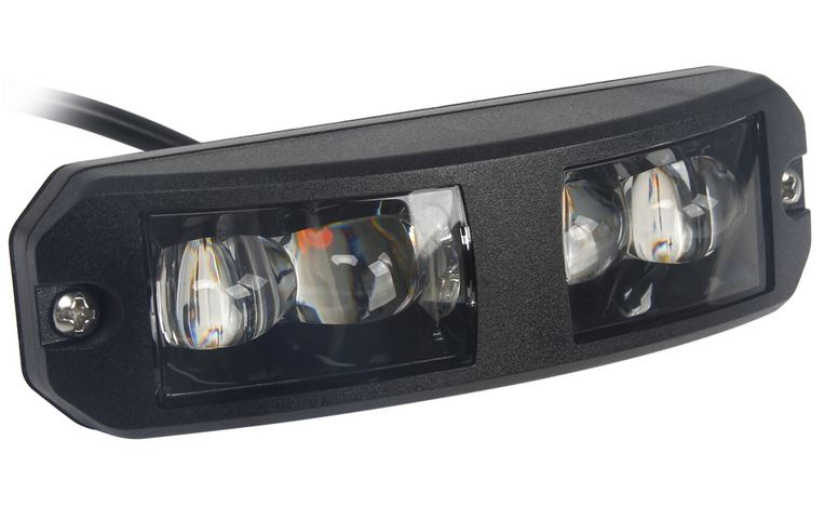 SLD LED-TASOVILKKU 180° / 12W / 12-24V / ECE R65 LUOKKA1 / 10 VI 850197HP-A