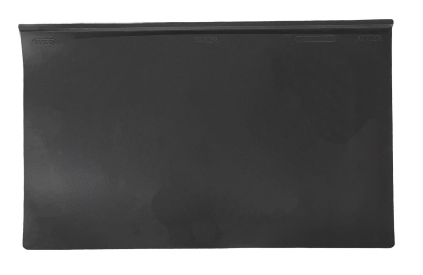 ROISKELÄPPÄ MUSTA 620X380X4MM, ANTISPRAY/"SUPRA", LÄPPÄKISKOKIIN 150386