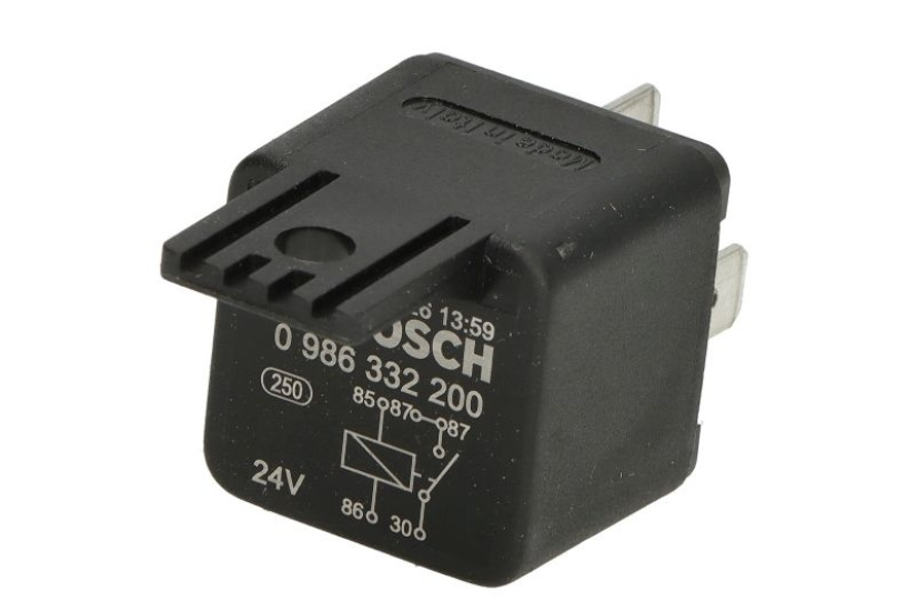 BOSCH KYTKENTÄRELE MINI 5-NAP. 24V/20A 2X 87 0986332200