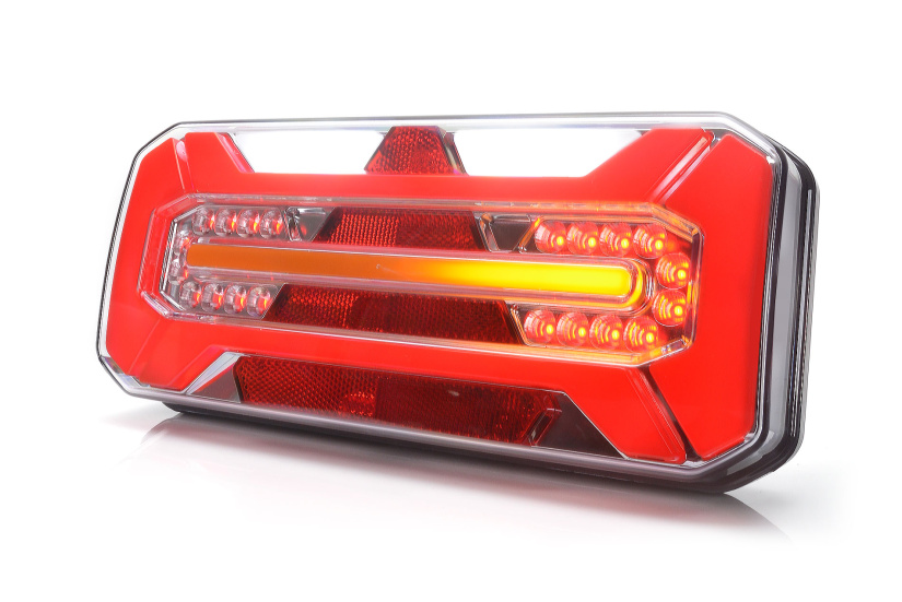 LED-TAKAVALO VASEN PV 306X133X61 5-TOIM TAKA/JARRU/DYNAAMINENVIL PT871113