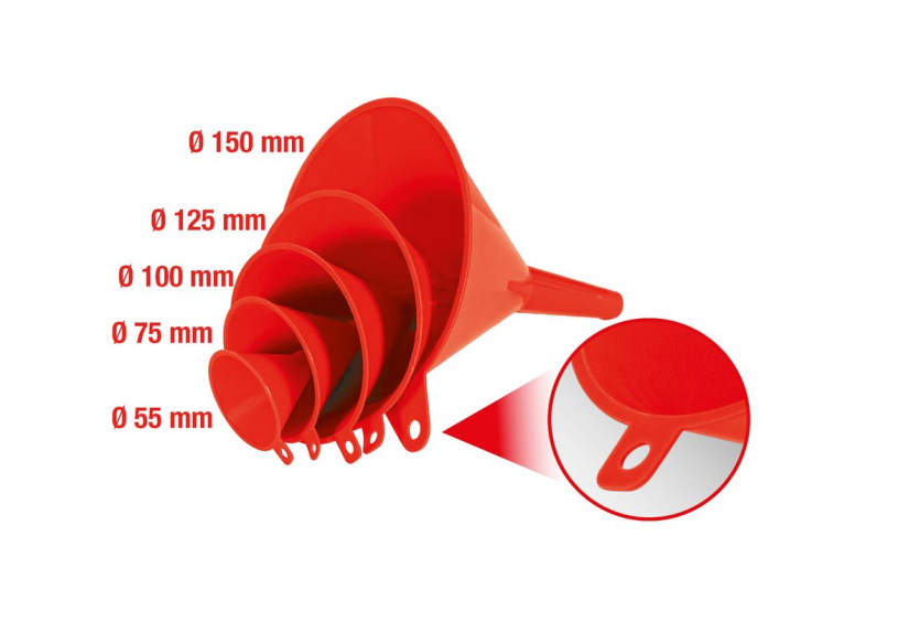 KS TOOLS SUPPILOSARJA, 5-OS, Ø 55-150 MM 150.9240
