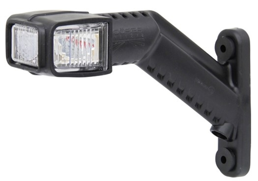 ASPÖCK VIIKSIVALO LED SUPERPOINT IV VASEN 0,25M, SIVULLE KELTAIN AS-31-3103-024