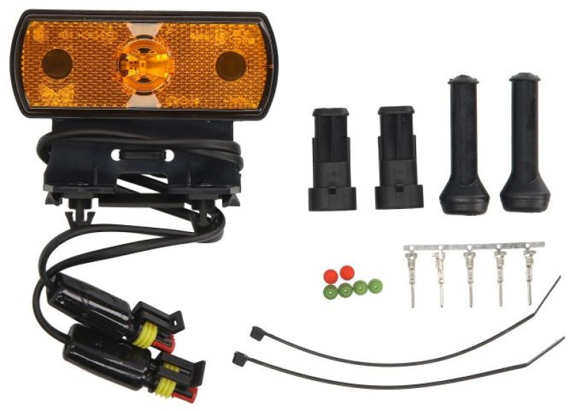 ASPÖCK ÄÄRIVALO LED UNIPOINT II 24V SCHMITZ 2 X SS-LIITIN AS-31-2464-024