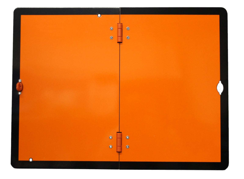 ADR-KILPI SIVULLETAITTUVA 300X400MM ALU, ILMAN TEKSTIÄ, VAS/OIK T8371100