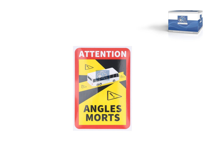 DT KUOLLEENKULMAN VAROITUSTARRA "ANGLES MORTS" LINJA-AUTO 9.69423