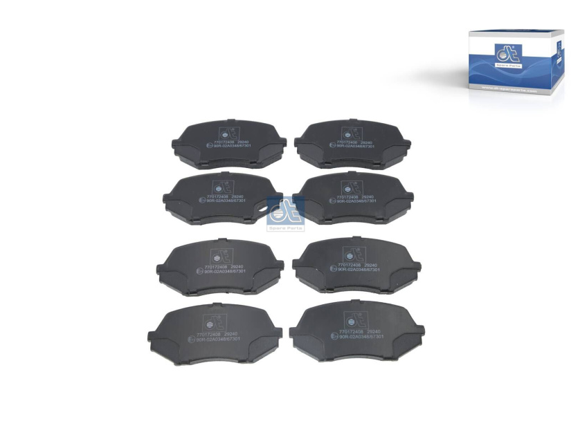 DT DISC BRAKE PAD KIT 18.00002