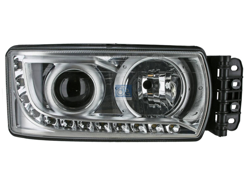 DT IVECO AJOVALO OIKEA H7/H7 LED ILMAN MOOTTORIA JA OHJAINLAITETTA 7.25281SP