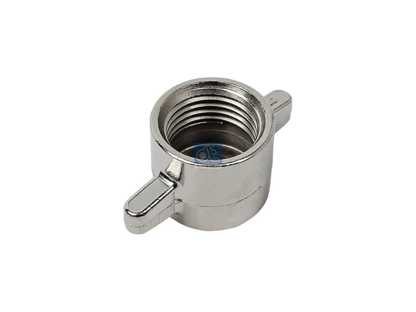 DT METALLINEN SIIPIMUTTERINIPPA TARKISTUSLIITTIMELLE M16X1,5MM 9.76008