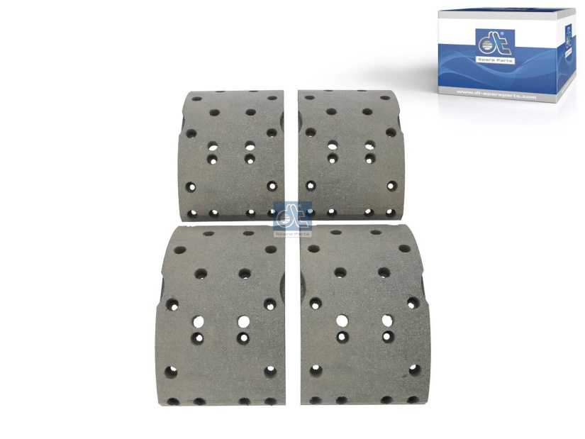 DT DRUM BRAKE LINING KIT 7.92421