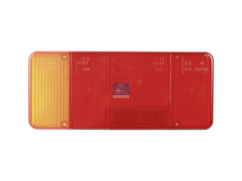DT TAIL LAMP GLASS 7.25256