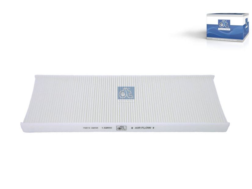 DT CABIN AIR FILTER 1.52650