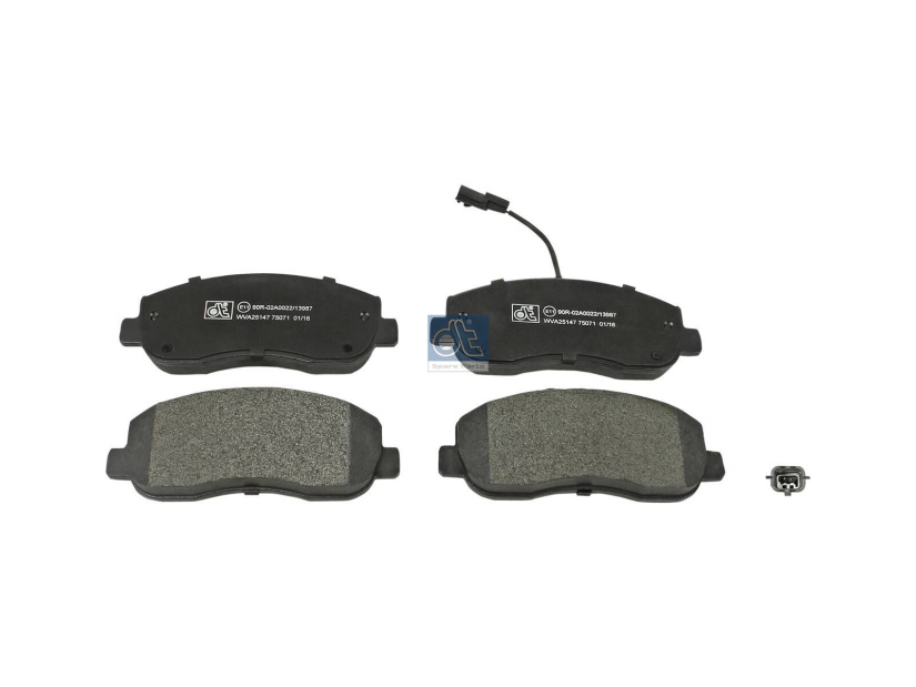 DT DISC BRAKE PAD KIT 6.95121