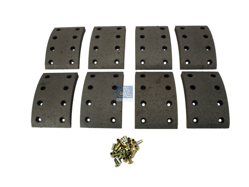 DT DRUM BRAKE LINING KIT 4.91455