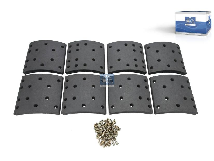 DT DRUM BRAKE LINING KIT 7.92424