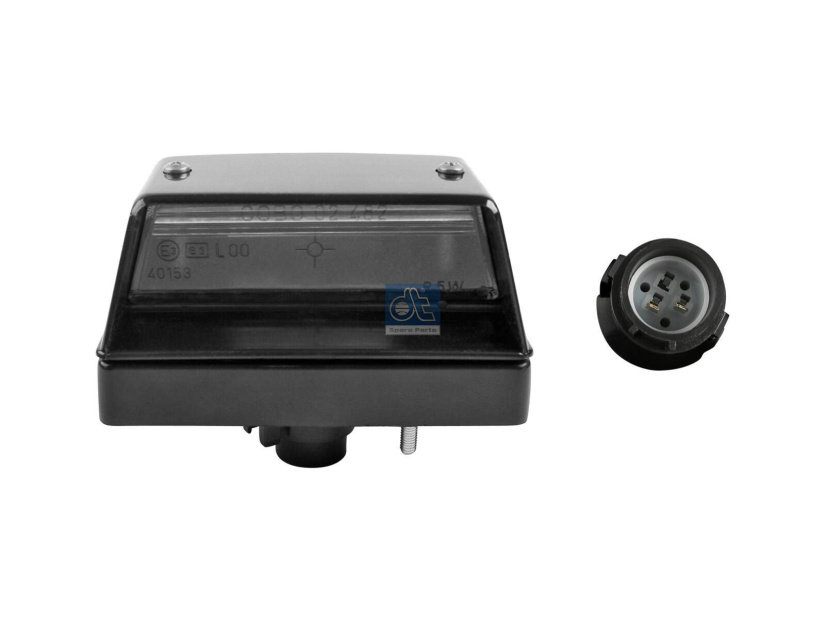 DT LICENSE PLATE LAMP 7.25391