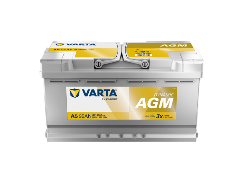 VARTA DYNAMIC AGM 95AH 850A 353X175X190MM -/+ 1820-A5