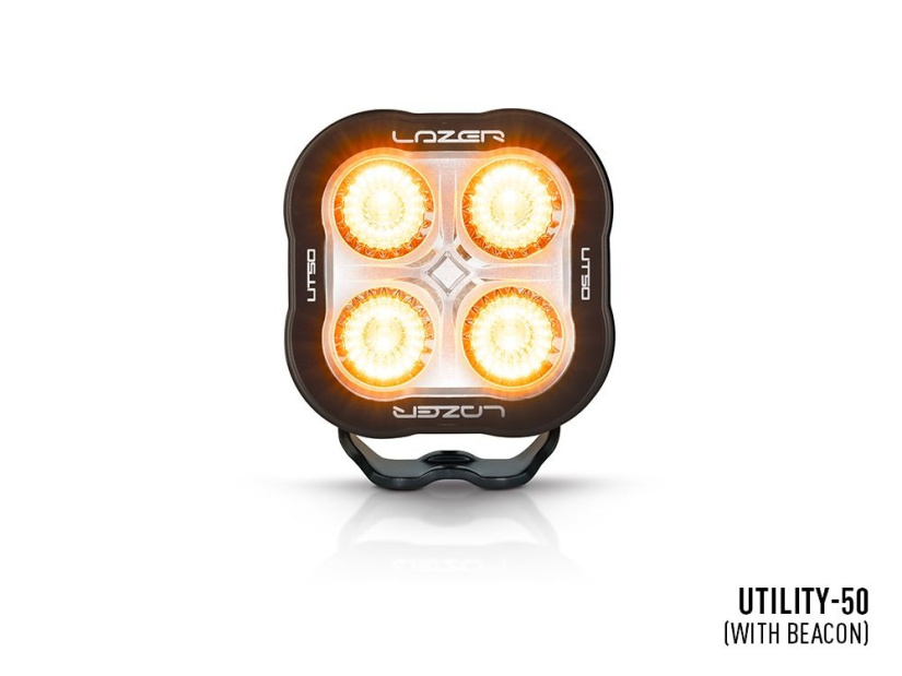 LAZER UTILITY-50 TYÖVALO MAJAKKATOIMINNOLLA 50W (104X104X58) 00U50-STRB-B