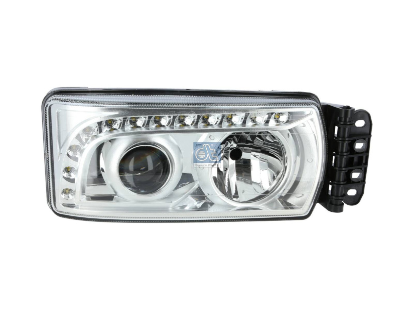DT IVECO AJOVALO VASEN H7/H7 LED ILMAN MOOTTORIA JA OHJAINLAITETTA 7.25282SP