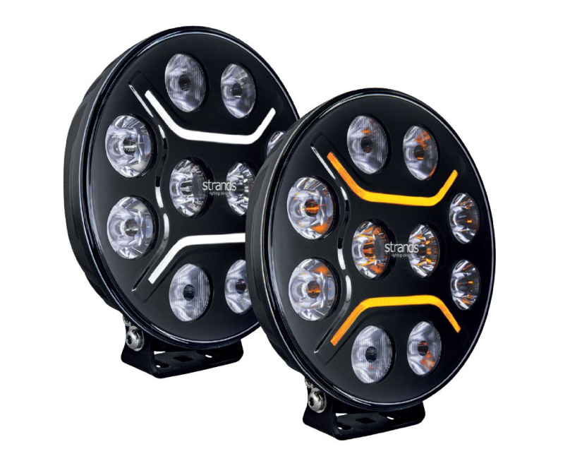 SLD DARK KNIGHT INTENSE LED-KAUKOVALO 9" DUO-PARKILLA (KIRK./KEL 270927