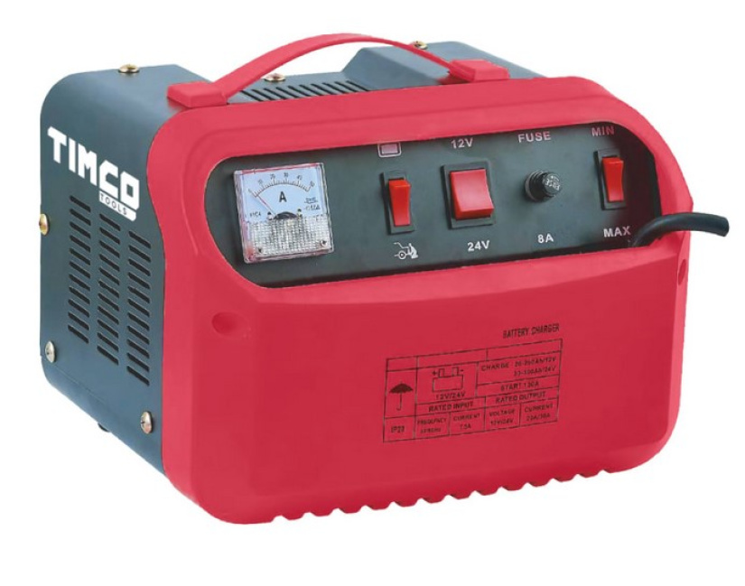 APUKÄYNNISTIN / AKKUVARAAJA 12/24V 130A TIMCO T849307