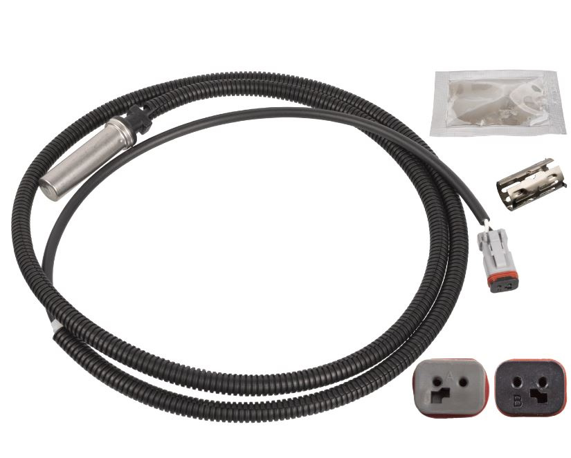 FEBI ABS/EBS-TUNNISTIN SCANIA, KAAPELI 1645MM, SUORA PÄÄ, DT-LII FE-172040