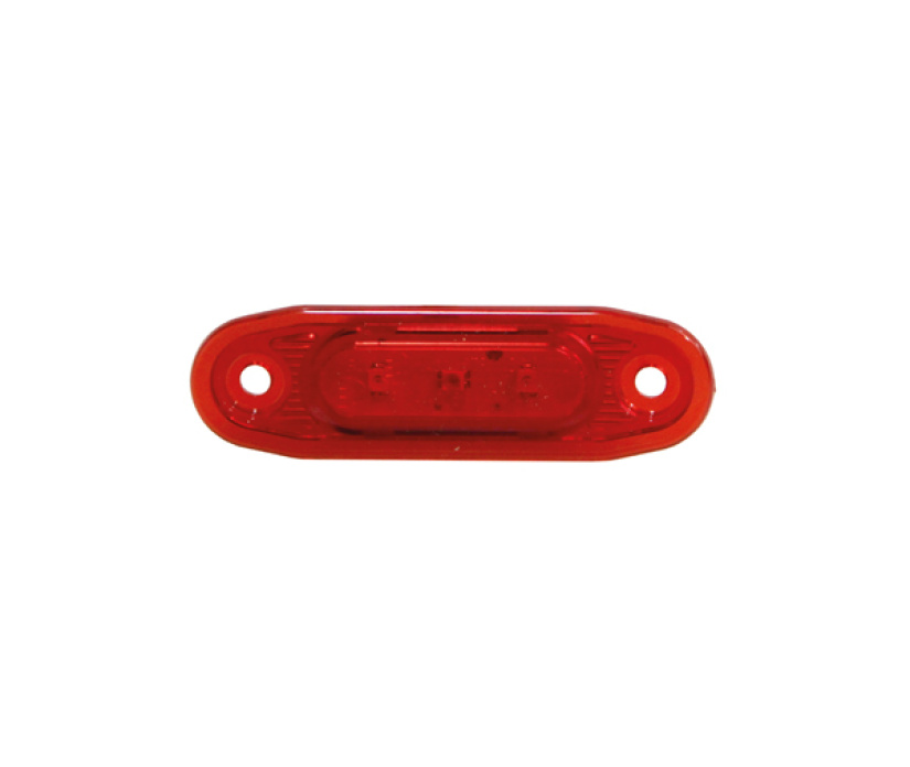 SLD LED-ÄÄRIVALO PUNAINEN 3-LED. 12/24V, 5M JOHTO. 810020