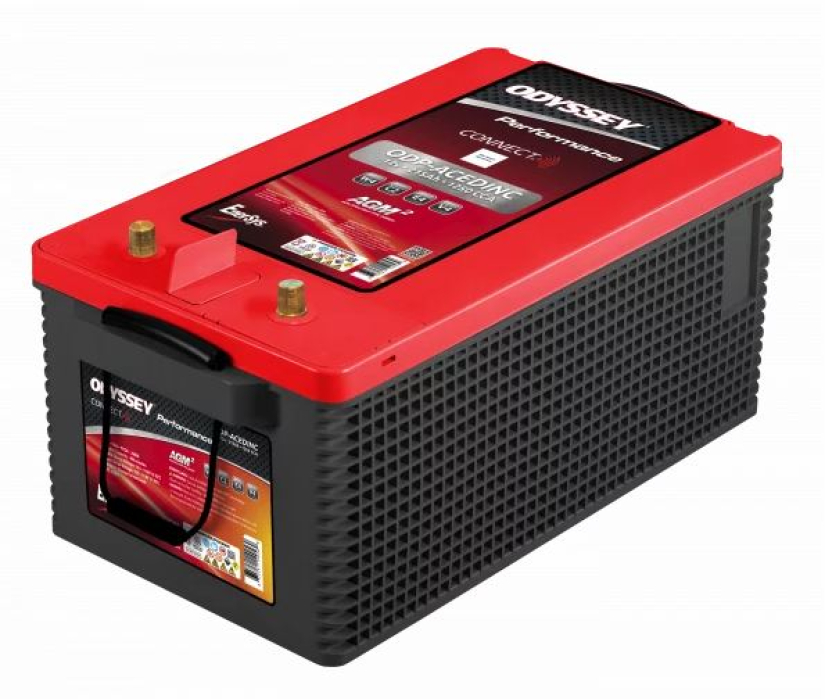 ODYSSEY AKKU AGM  215AH/1250A 518X274X241, BLUETOOTH 4.1, TAKUU T849110