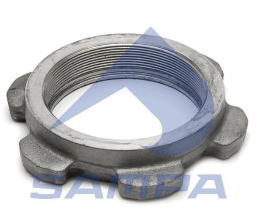 SAMPA AKSELIMUTTERI SAF M100X2 OIK. RUMPUJARRU SK19,5" 075.203